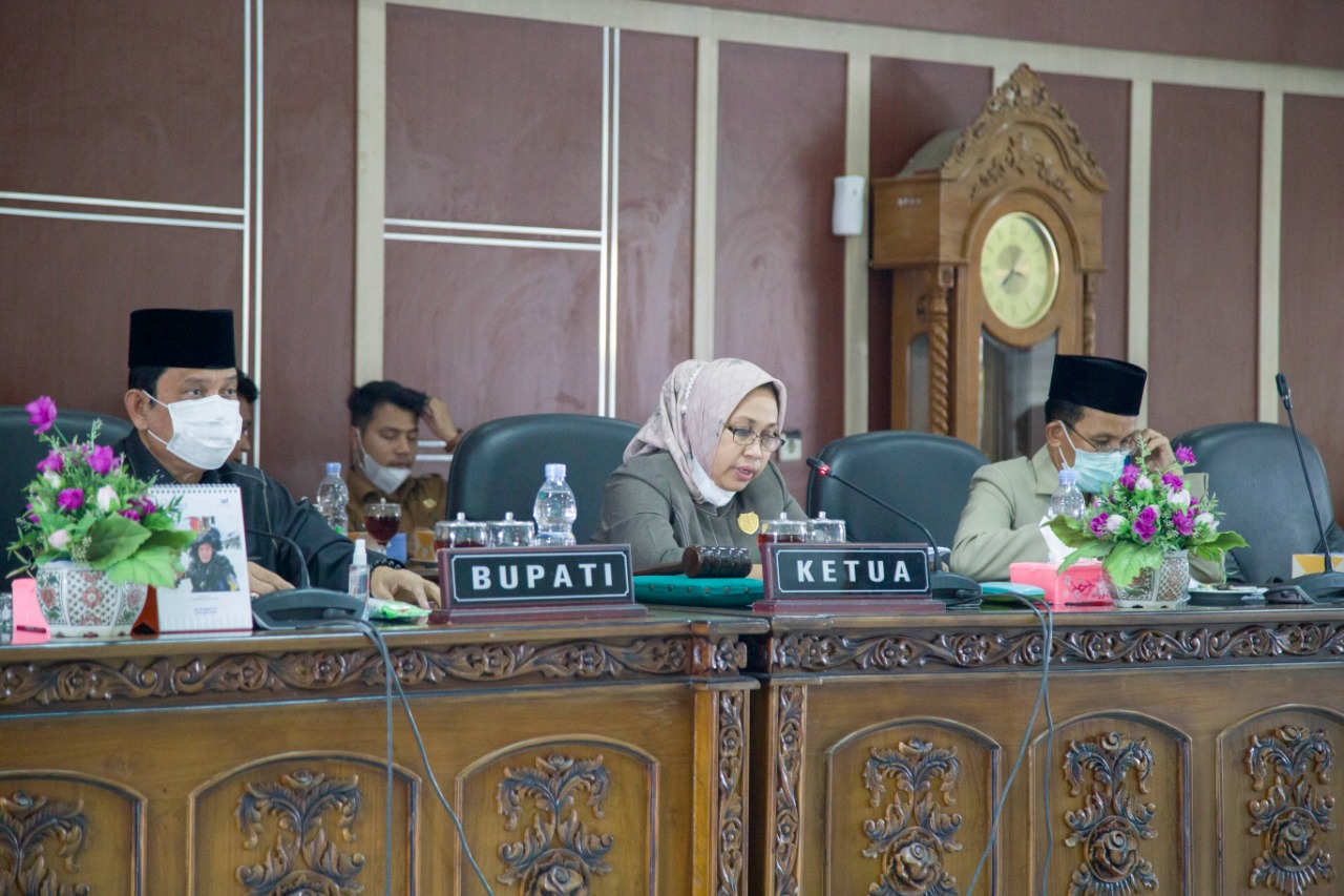 Pjs Bupati Labuhanbatu Bacakan Pengantar Nota Keuangan Ranperda APBD TA.2021