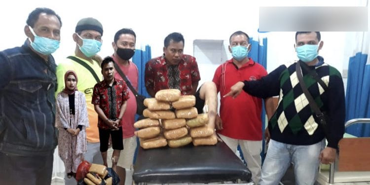 Polisi Berhasil Gagalkan Peredaran Ganja 14,2 Kg