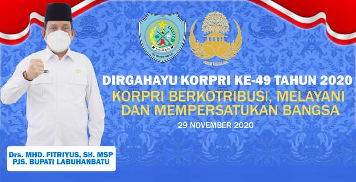 Hari Jadi Korpri ke 49 Diperingati di Labuhanbatu