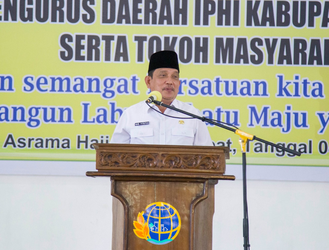 Bersama Wagubsu, Pjs Bupati Labuhanbatu Silaturahmi Bersama IPHI Labuhanbatu