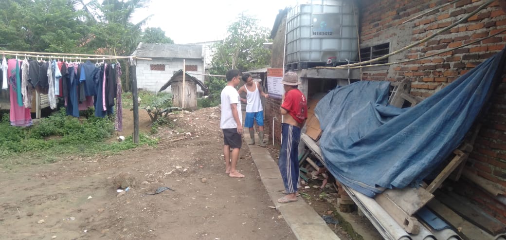 Warga RT 03B/01 Kelurahan Bunder Mengucapkan Terimakasih Atas Terlaksananya Pembangunan Saluran Air