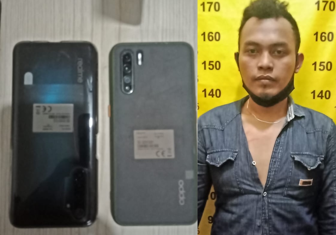 Jual HP Curian di FB Terus COD an Pria Ini Langsung Diciduk Polisi