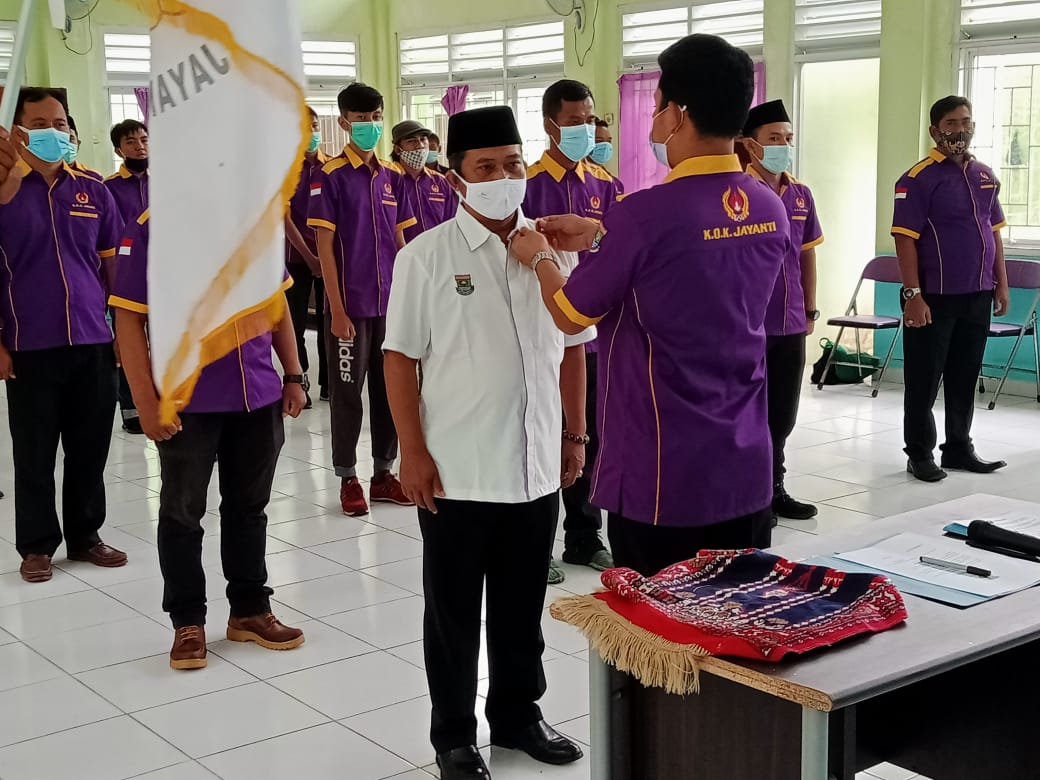 Camat Jayanti Lantik dan kukuhkan Kepengurusan KOK Kecamatan Jayanti 