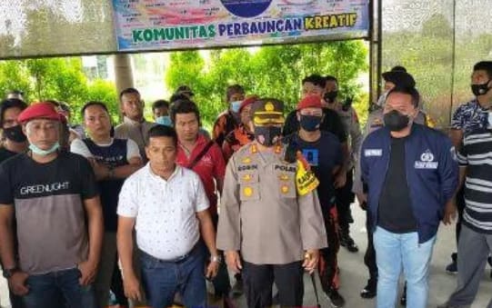 Kapolres Sergai Gerak Cepat, Mediasi 2 OKP Yang Hampir Baku Hantam