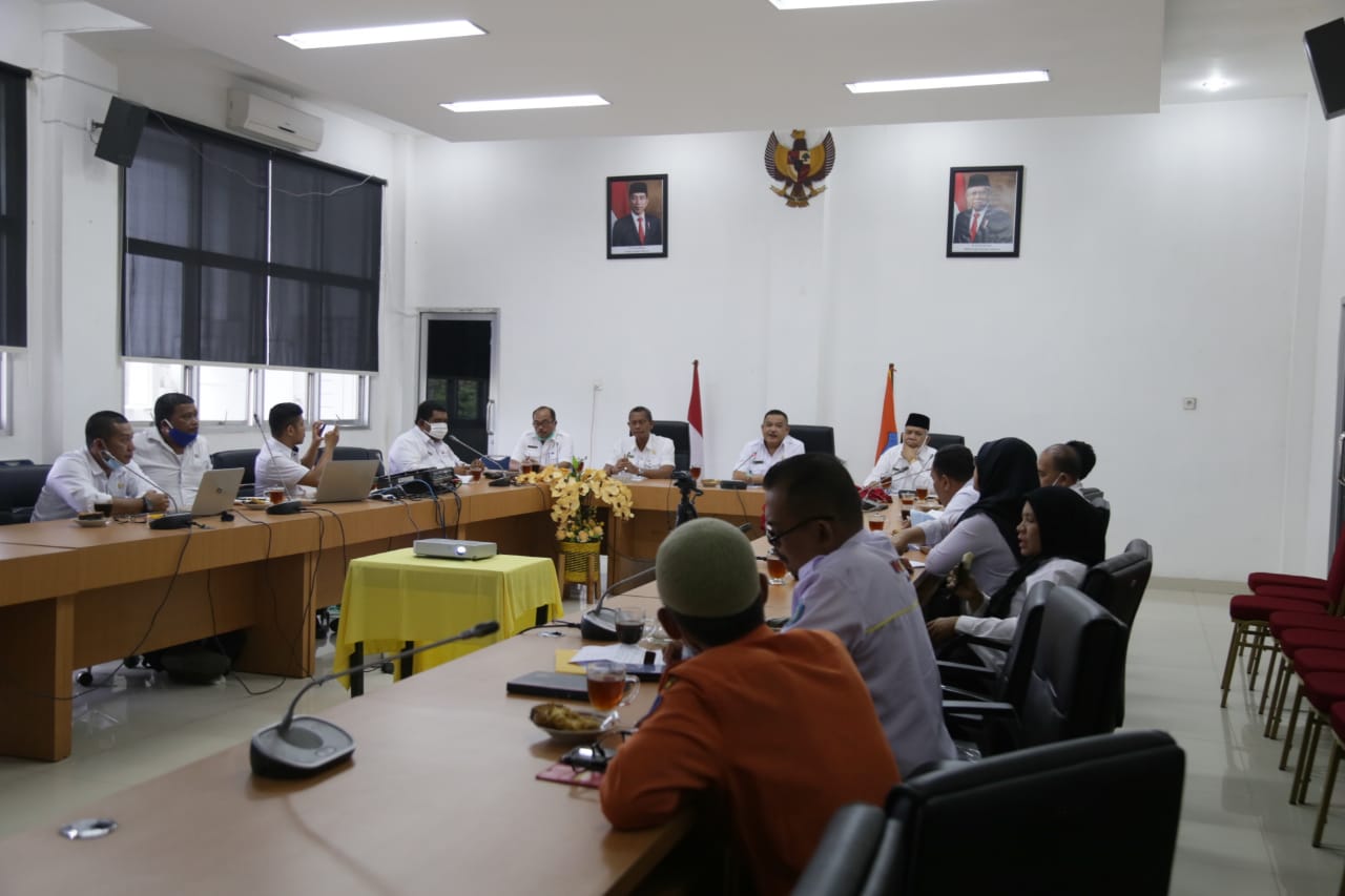 Pemkab Labuhanbatu Bahas Persiapan Pembelajaran Tatap Muka