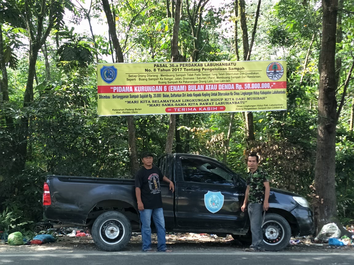 DLH dan Kelurahan Padang Bulan kerjasama kurangi timbulan sampah liar