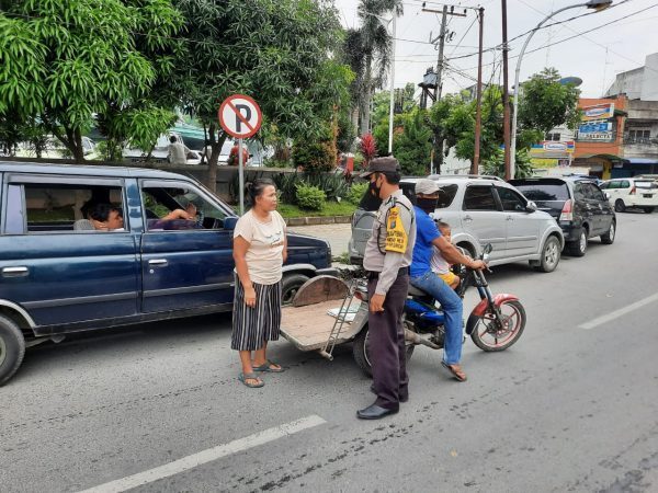 Gelar Operasi Yustisi, Masih Ada Warga Medan Belum Patuh Pakai Masker