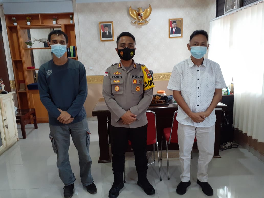 Kapolres Dukung 15 Sekretariat Simpul PPWI Tingkat Kecamatan di Sangihe