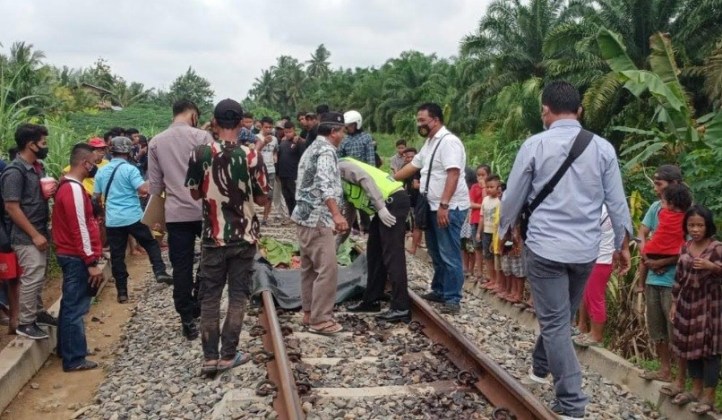 Pencari Botot Tewas Dilindas Kereta Api