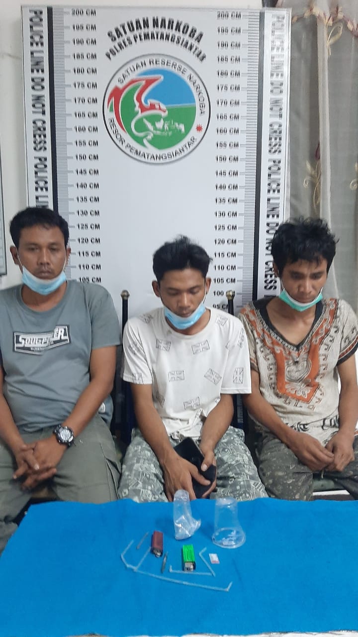 Personil Sat Narkoba Polres Siantar Berhasil Ringkus Pemain Narkoba