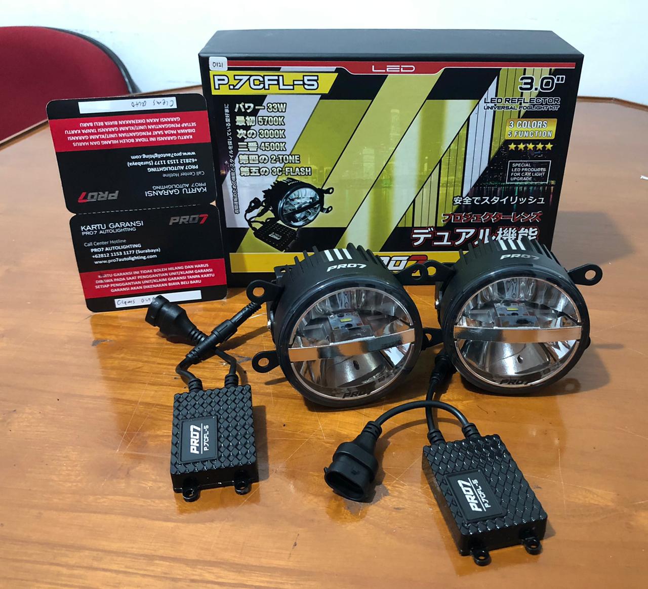 Clemz Automotive Perkenalkan Produk Baru Lampu LED Pro 7 Type P.7CFL-5,3