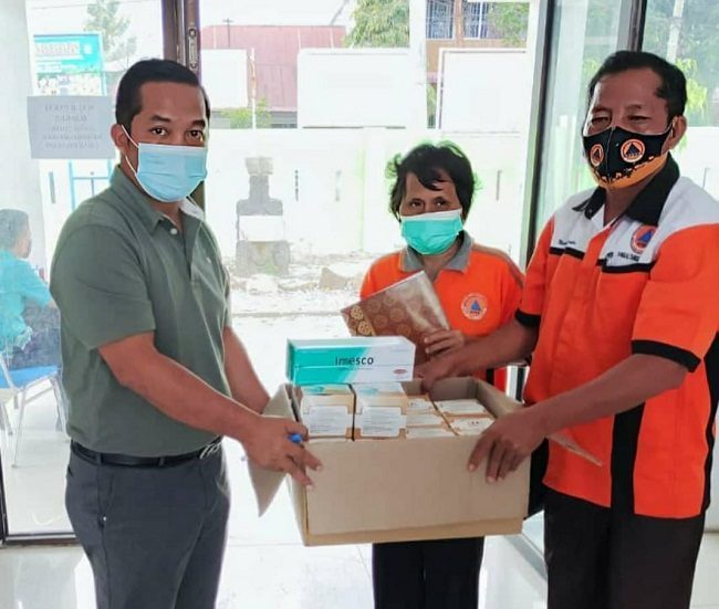 Cegah Covid-19, Disdik Siantar Terima Bantuan APD dan Vitamin