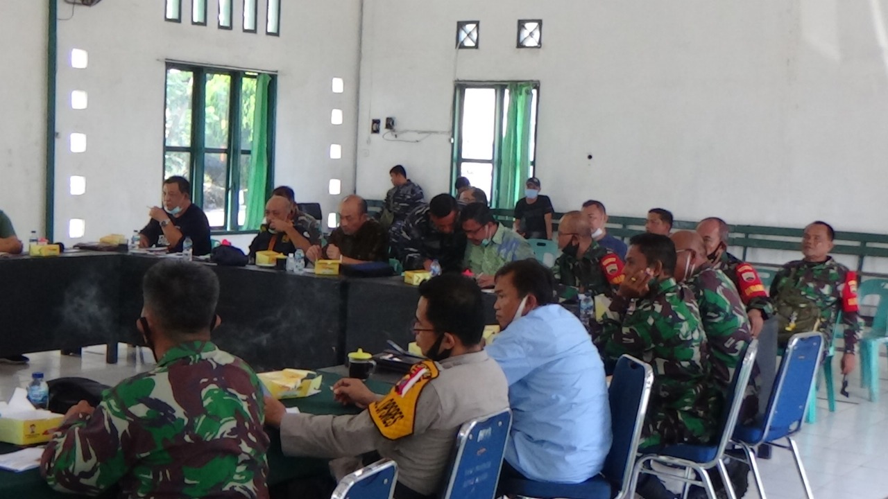 Dandim 0213/Nias Pimpin Rapat Pembahasan Latsitardasu