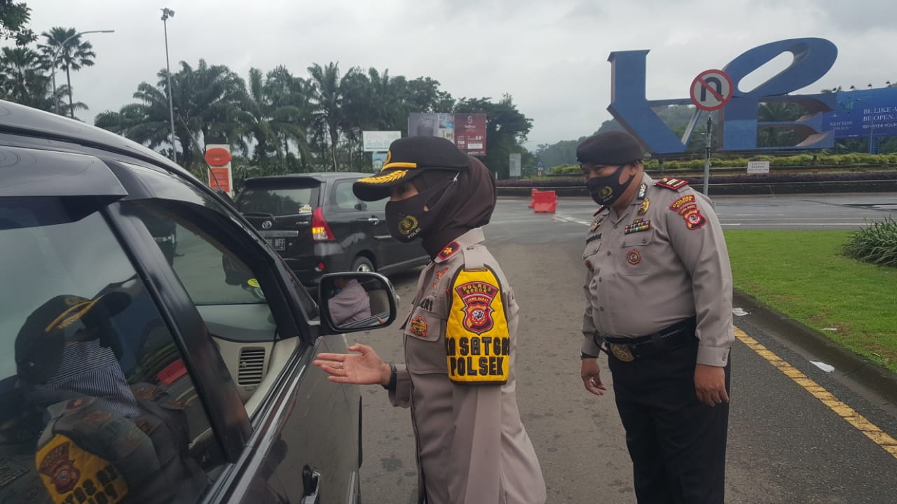 Polsek Babakan Madang Gelar Ops Yustisi PPKM