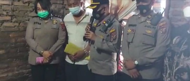 Kapolsek Medan Timur Melayat ke Rumah Duka