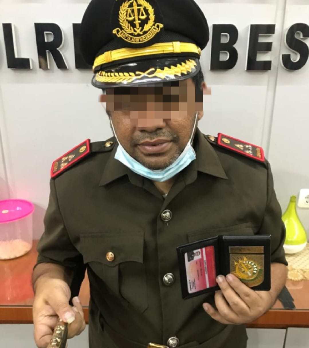 Aksi Tipu Tipu Jaksa Gadungan Berakhir di Jeruji Besi