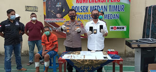 Rampas Senpi Polisi, Pencuri Emas 150 Gram Terkapar Ditembak