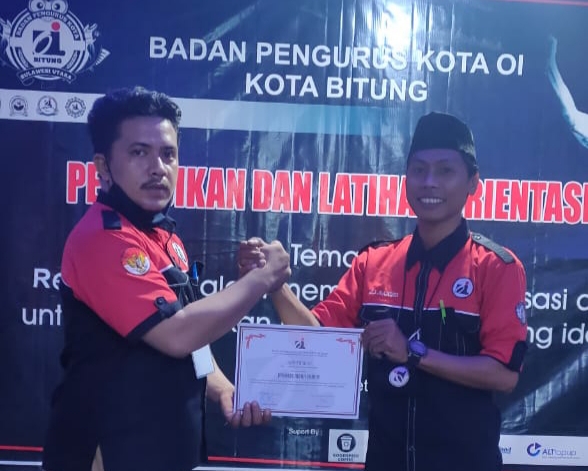 Badan Pengurus Kelompok Oi Kota Bitung Gelar Pendidikan dan Latihan Orientasi