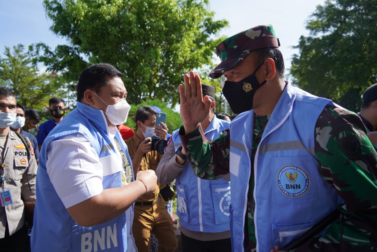 Brigjen TNI Achmad Fauzi Himbau Semua Elemen Bersinergi Brantas Narkoba