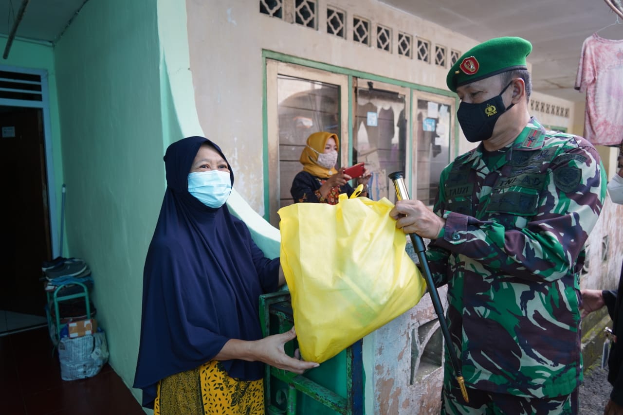 Instruksi Danrem 061/Sk Kepada TNI POLRI dan Satgas PPKM Penanganan Covid- 19 Tidah Boleh Kendor