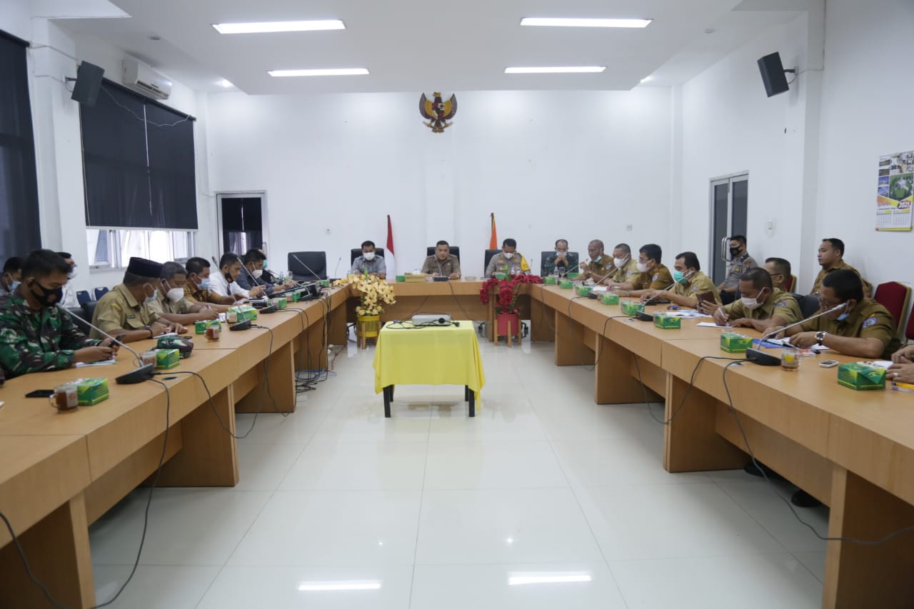 Forkopimda Labuhanbatu Gelar Rapat Persiapan PSU Pilkada Labuhanbatu