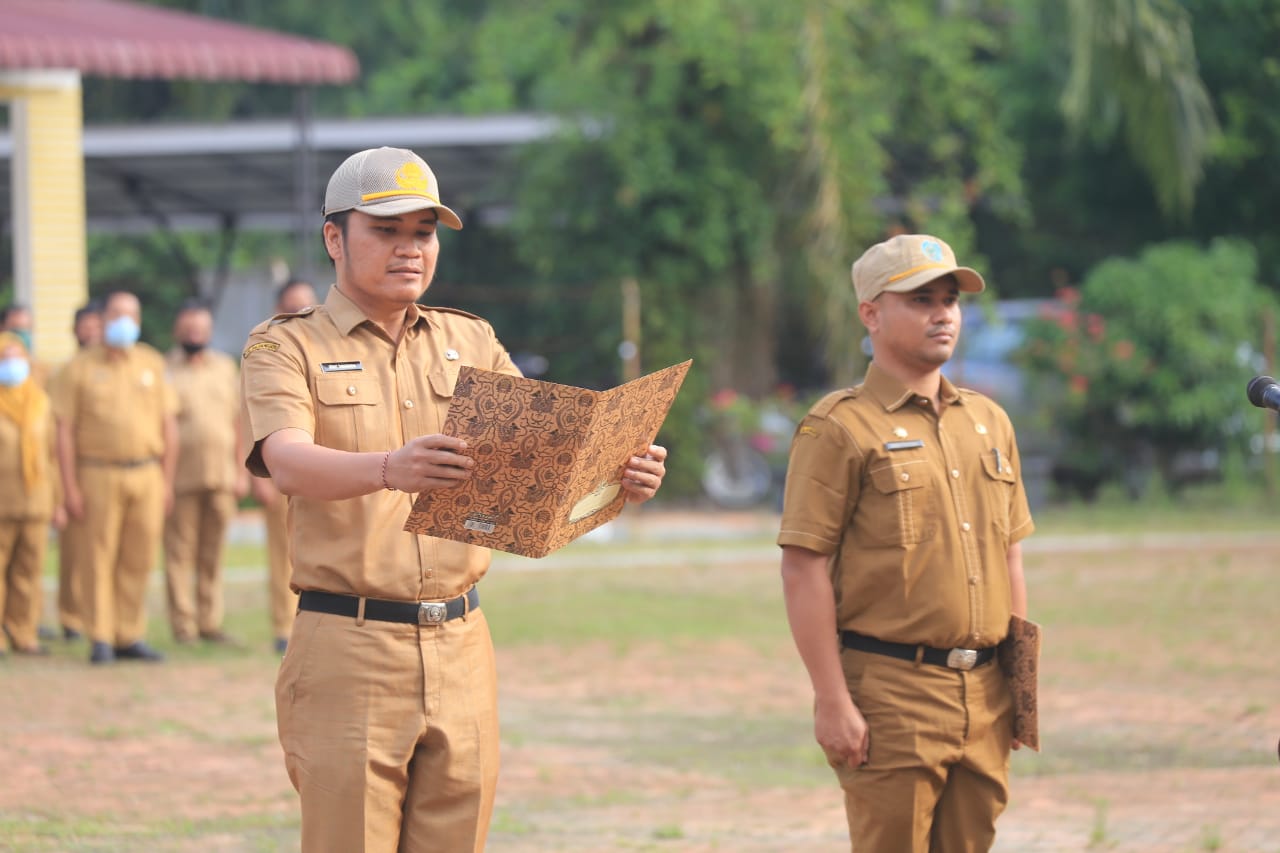 Pj. Bupati Labuhanbatu Pimpin Apel Gabungan Kelompok 1,2,3 dan 4