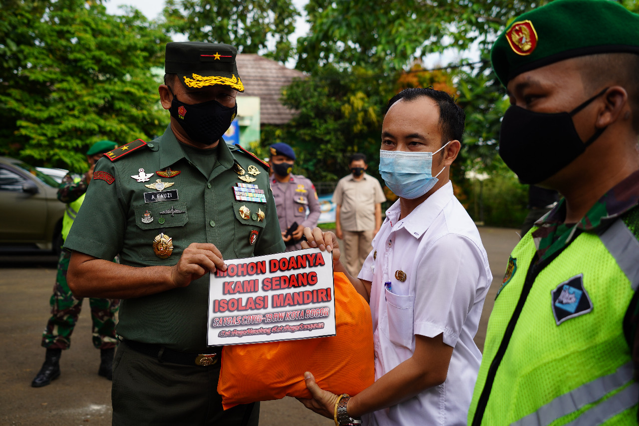 Danrem 061/SK Tegaskan Prokes Covid-19 Jangan Kendor Meskipun Wilayah Bogor Zona Hijau