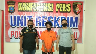 Polisi Ringkus Buruh Bangunan Miliki Ganja