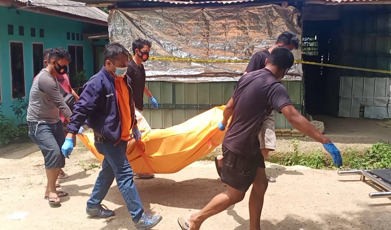 Warga Pait Jaya Muntok Geger, Temukan Mayat Amang Gondrong