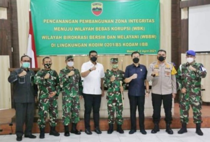 Pembangunan Zona Integritas Menuju WBK dan WBBM,Wali Kota Medan Mendukung pencanangan