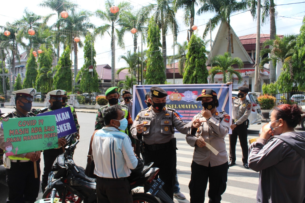 Polres Pematangsiantar Gelar Operasi Kepolisian Kewilayahan “KeselamatanToba 2021”