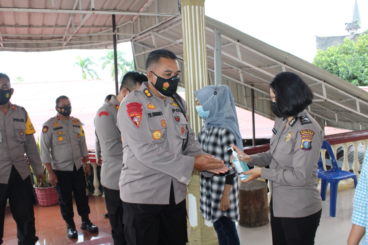 Polres Pematangsiantar Terima Kunjungan Tim Asitensi Dan Supervisi Mabes Polri Dalam Rangka Operasi Kontijensi