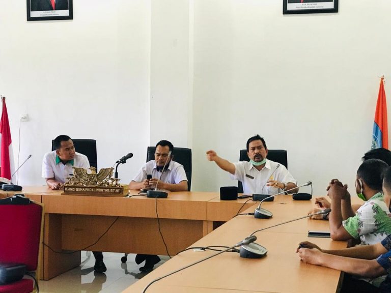 Dinas PMDK Labuhanbatu Sampaikan Mekanisme Pendataan dan Penetapan Penerima BLT-DD Tahun 2021