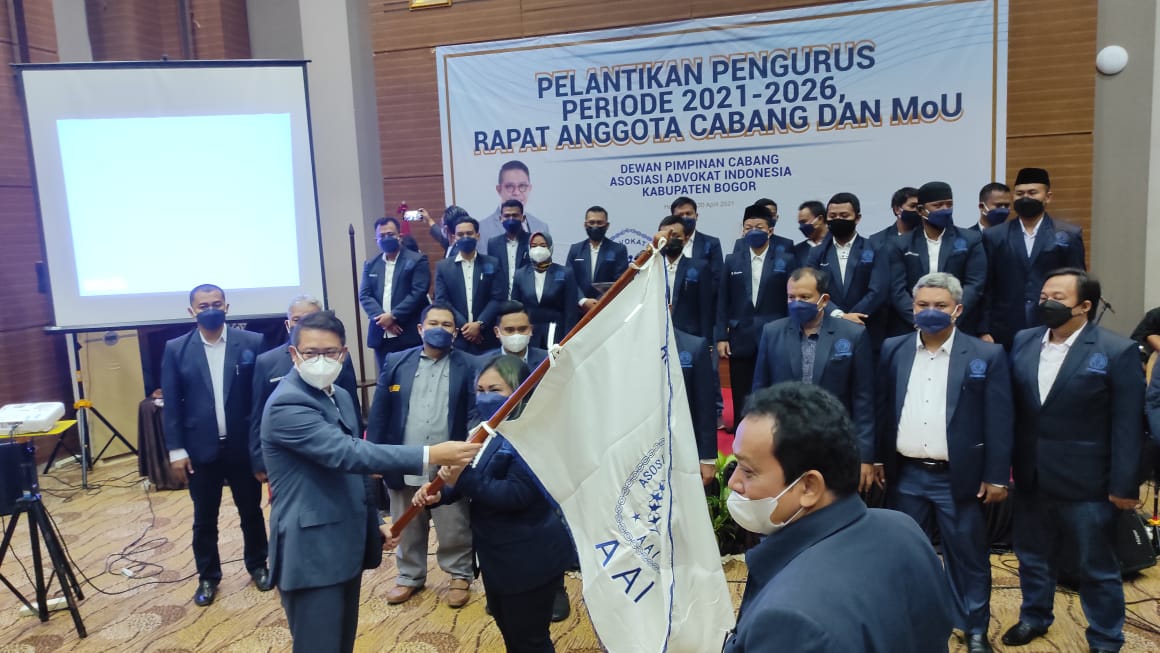 Pengurus AAI Kabupaten Bogor Periode 2021-2026 Resmi Dilantik