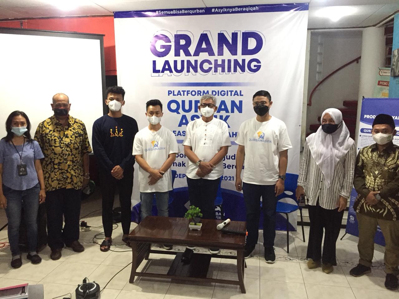 Launching Platform Digital Qurban Asyik Pertama di Indonesia