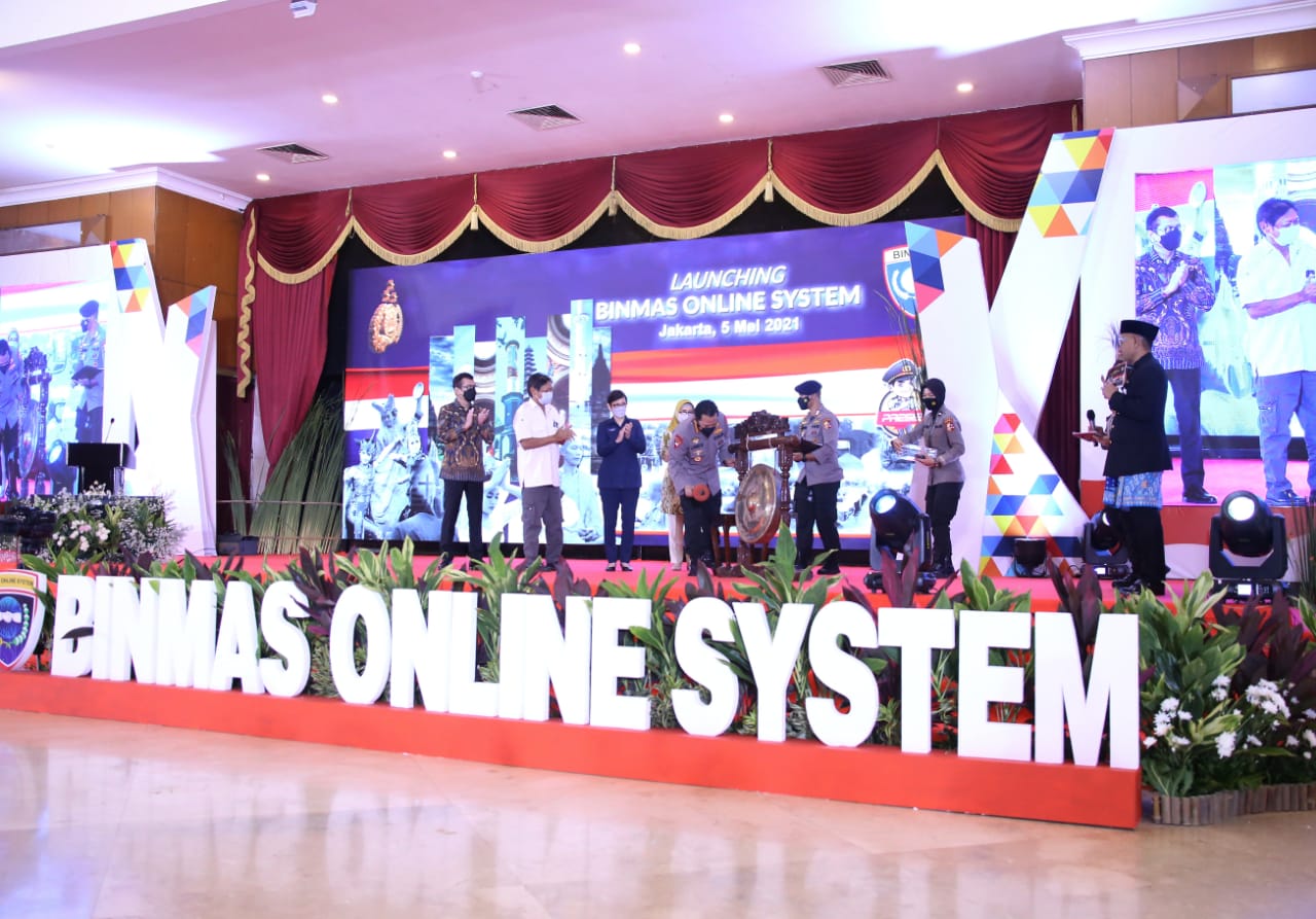 Kapolri Melaunching Binmas Online System (BOS) dan Berharap Bhabinkamtibmas Jadi Problem Solving Masyarakat