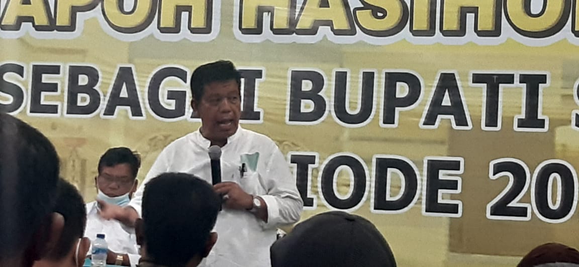 Bupati Simalungun Silatuhrohmi kepada Insan Pers