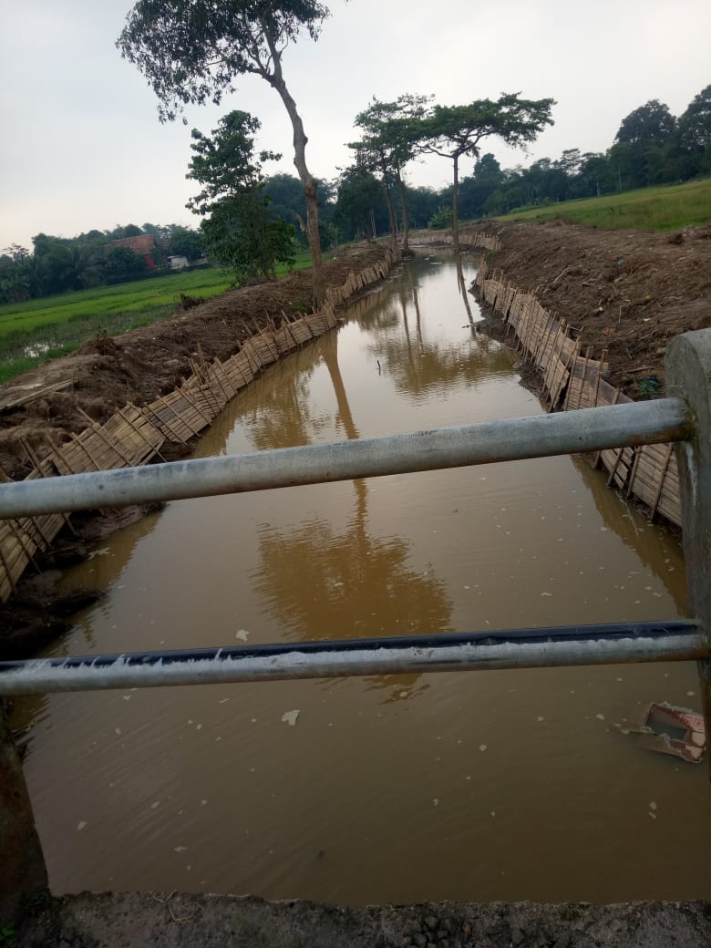 Penampakan Proyek Siluman di Desa Caringin Kecamatan Cisoka Kabupaten Tangerang