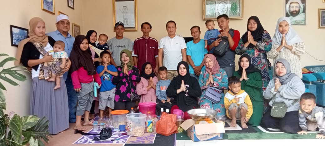 Alumni SDN Rancondo Angkatan 1998 Gelar Acara Halal Bihalal Dikediaman Anggota DPRD Kabupaten Serang