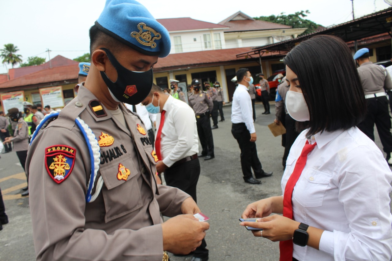 Propam Polda Sumut Gelar OPS Gaktibplin di Polres Pematangsiantar