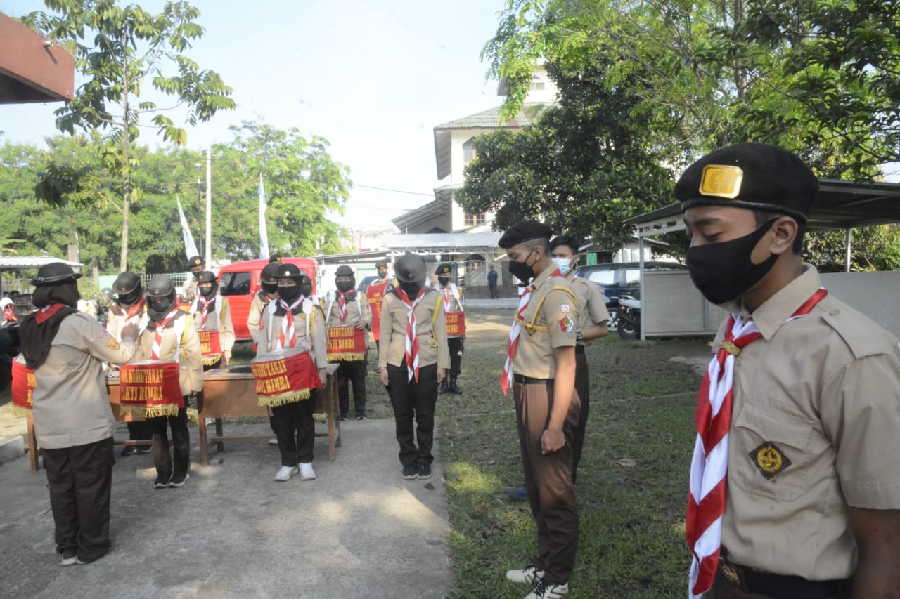 Korem 061/SK Gelar Pembinaan Pramuka Saka Wira Kartika TW II