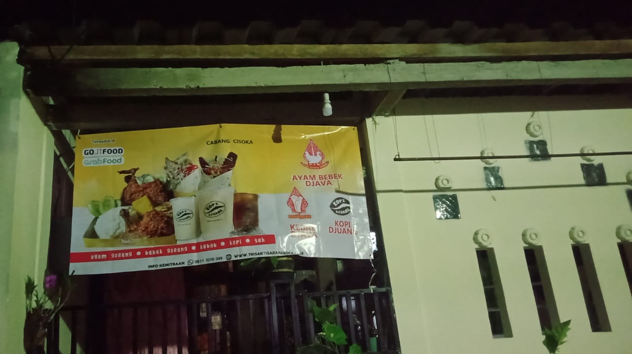 Telah Hadir Ayam Geprek Bebek Djava Rasa Hotel Bintang Lima di Kirana Surya Blok K40/23 Solear