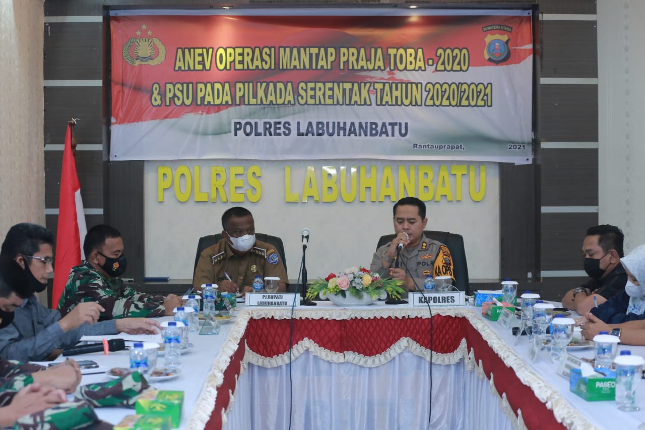 Pj. Bupati Labuhanbatu Hadiri Rakor Bersama Polda Sumut