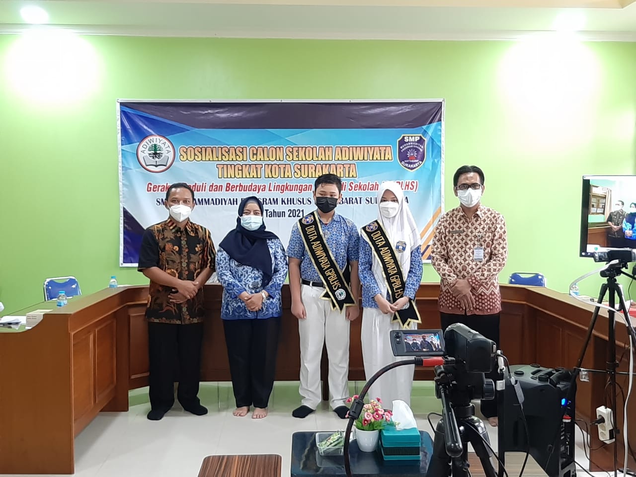 Bidik Predikat Adiwiyata Tingkat Kota, SMP Muhammadiyah PK Gelar Sosialiasi