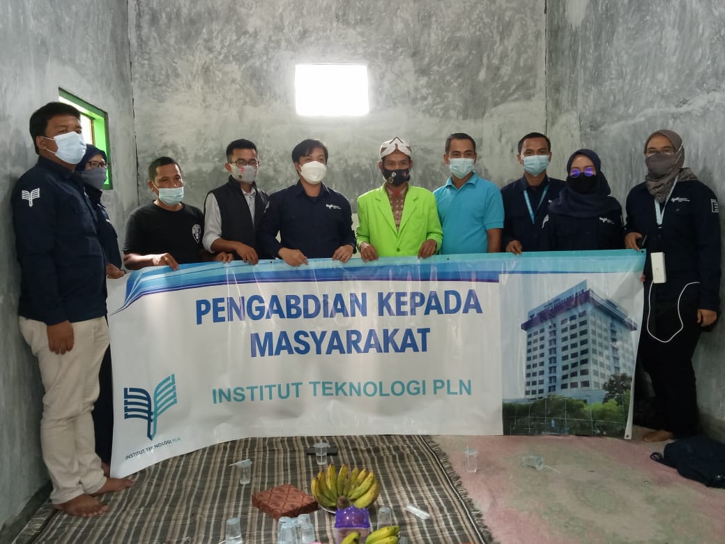 Institut Teknologi PLN Serah Terima Sarana Pendidikan TPQ Anurwahid di  Kampung Tegallangkap