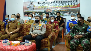 Kombes Rico Sunarko Hadir Launching Kampung Tangguh Anti Narkoba