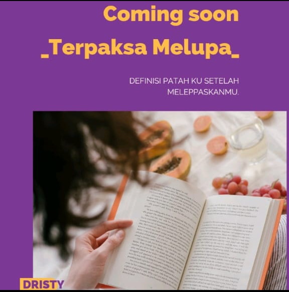 Penulis Muda Dristy Aulia Rilis Buku Kedua yang Bertajuk Terpaksa Melupa