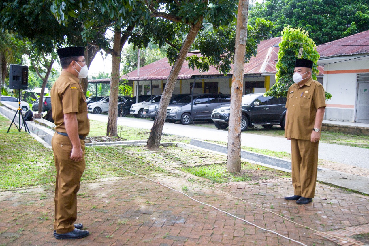 Sekdakab Labuhanbatu: ” Mari Jaga Diri Dengan Memperketat Protokol Kesehatan”