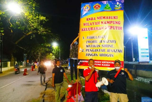 Memasuki Wilayah Keputih, Ambulance Jenazah Dihimbau Matikan Sirine