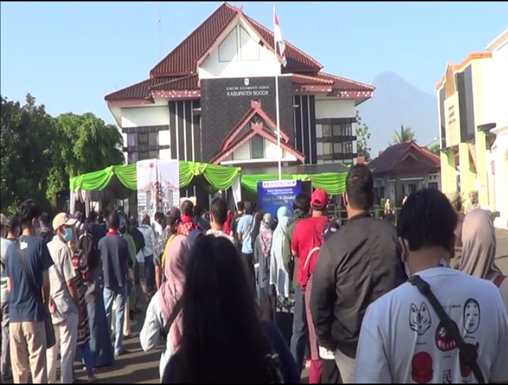 Vaksinasi Masal di Kecamatan Ciomas Digelar Selama Tiga Hari